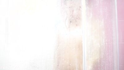 hot bath in the shower