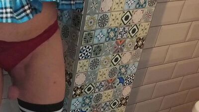 Solo Anal precum and orgasm