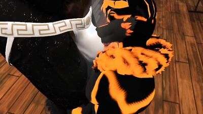 Wolf jocks fuck in locker room