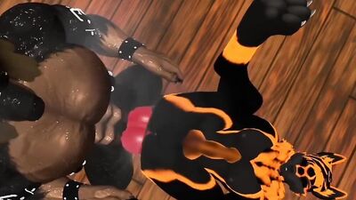 Wolf jocks fuck in locker room