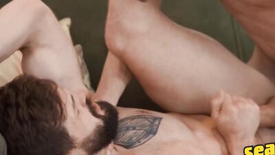 Brysen Is Already Hard & His Boner Rises From His Short As He Starts Kissing And Undressing Devy - SEAN CODY