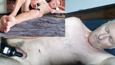 Hands free cum.