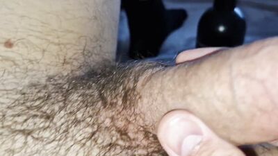 Uncircumcised cocks gushing cum from the prick ????????????????????