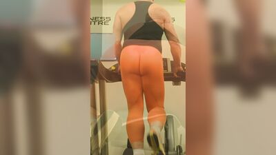 Another session in my thn orange tights