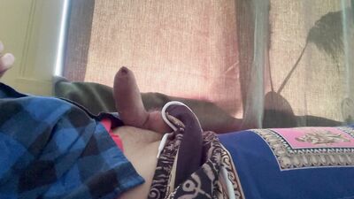 Jerking off during the day.