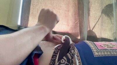 Jerking off during the day.