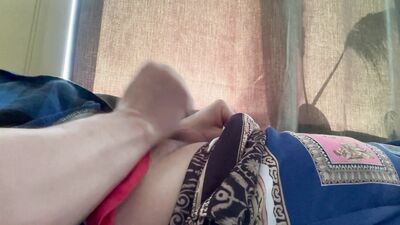 Jerking off during the day.