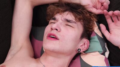 Teen Gay Max Gen and Adam Keller Enjoys Mutual Blowjob