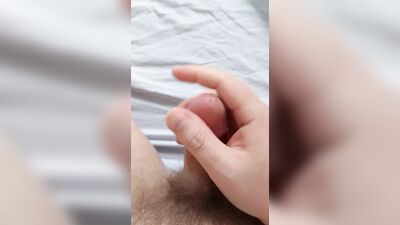Quick wank before getting ready for work