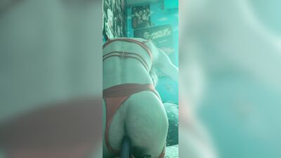 Bikini Bitch, is a real slut. Imagines to be Gangbanged