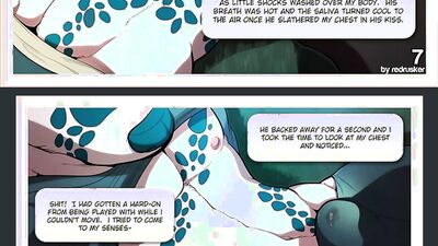Furry Comic Dub: Alone in the Woods by RedRusker (Skyrim Werewolf, Werewolf Hentai, Werewolf Knot)