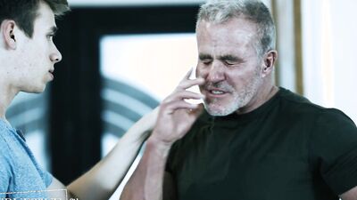 Overprotective Stepson Shields Stepdad from COVID by Satisfying Sexual Needs - Disruptive