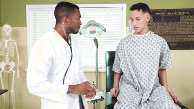 Big COCKED Doc Smashes Twink Patient - Sean Xavier, Des Irez - NextDoorStudios