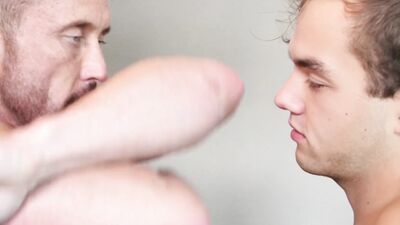 Muscle Daddy Myles Landon Buries His Huge Cock Deep Inside A Teen Boy