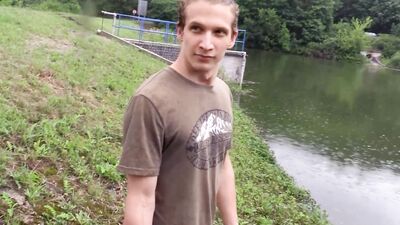 BIGSTR - Horny Guy Shows His Cash To Convince A Dude To Follow Him At A Quiet Place To Fuck
