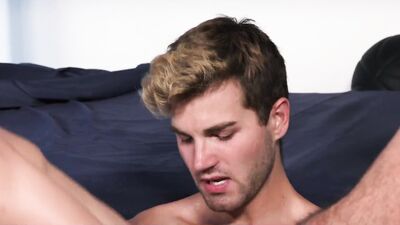 FamilyDick - Stepson and Friend Having Sleepover Threesome With Muscle Bear Dad