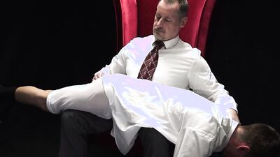 MissionaryBoys - Skinny Twink Gets His Ass Toyed By A Silver Daddy