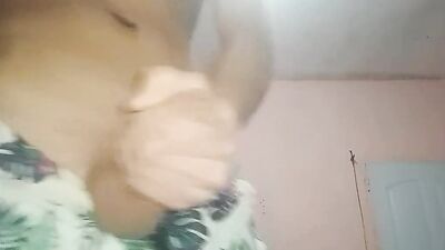 Perfect Erection Beautiful Boy Masturbating and Cumming