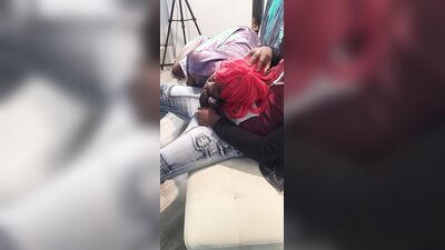 RED HEADED SLUT THROAT FUCKED ON DA COUCH ! ???? Just for fans - Wondahead22