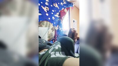 Naughty latin guy masturbates his dick alone, ends up cumming
