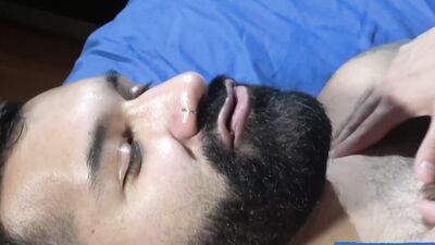 Adorable Gay Rene Sava Masturbates Cecil Rose Hard Dick