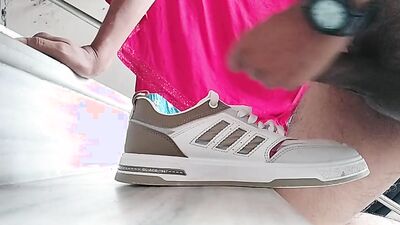 Damn! I Masturbate a Lot with my Pretty Shoe Moan Badly for Peaceful Cum inside you