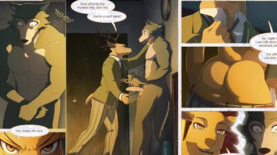 Furry Yaoi Hentai Bara / Animation Comic Cartoon Beastars Compilation