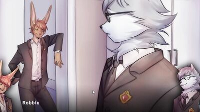 (Gay) Horny Bunkmate! Furry Shades of Gay #2 W/HentaiGayming