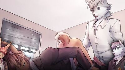 (Gay) Horny Bunkmate! Furry Shades of Gay #2 W/HentaiGayming