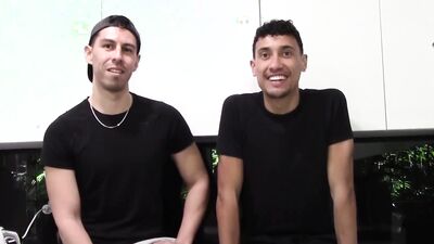 Hung Aussie Larken Sucks Kaleb Hard Dick Before Riding