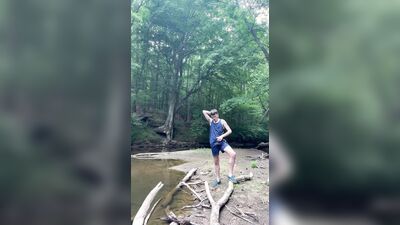 Jesse Gold Jerking Off in the Woods