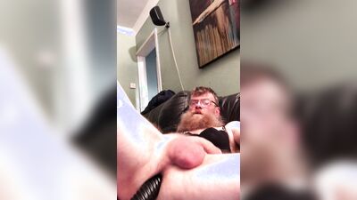 Playing with my toy and thinking about your hard cock.