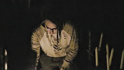 The Virgin Wax - Goths first time with wax play first time fucking ass with dildo