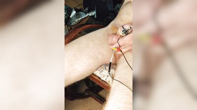 estim fun cum in condom