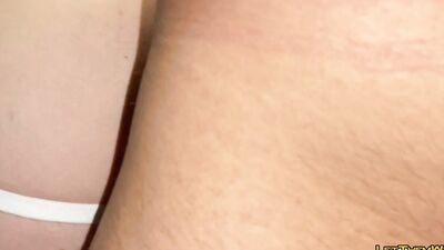 Anon Muscle Bubble Ass taking 2 BIG COCKS Bareback Big Cumshot!