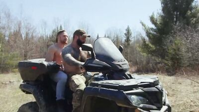 Olivier Robert Lets Markus Kage Slide His Cock Inside His Ass & Use It As A Tripod - BROMO