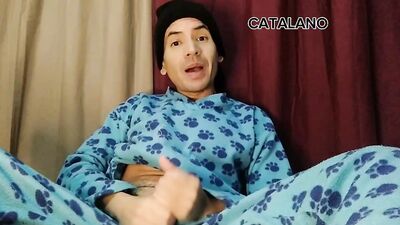 Catalano gives himself a IN PAJAMAS