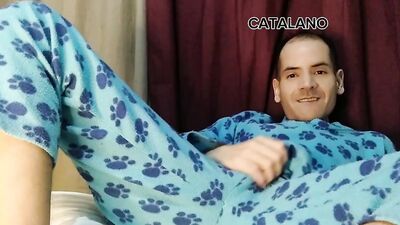 Catalano gives himself a IN PAJAMAS