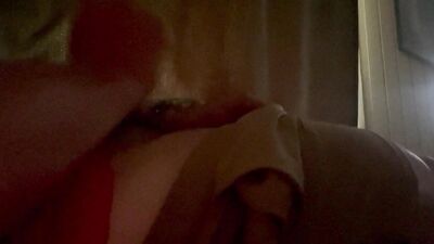 Jerking off after wake up.