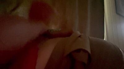 Jerking off after wake up.