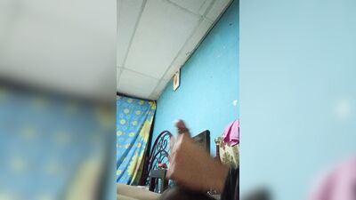some fun in solo-wanking my big cock