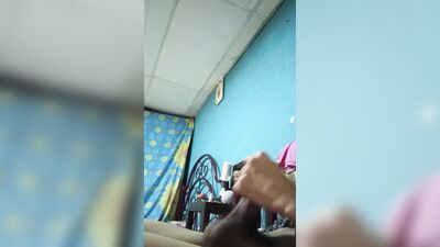 some fun in solo-wanking my big cock