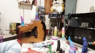 Dragon toys and sprinkles