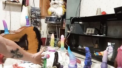 Dragon toys and sprinkles