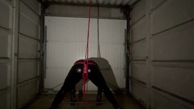 PEGGING Self Bondage