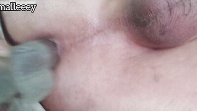 "Smalleeey" play Dildo