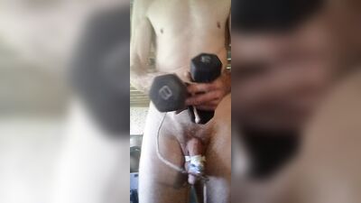 Stretching my cock
