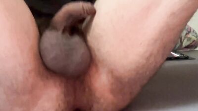 Toying my ass for 20minutes