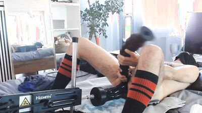 Opening and punching my ass with ffantastic toy!