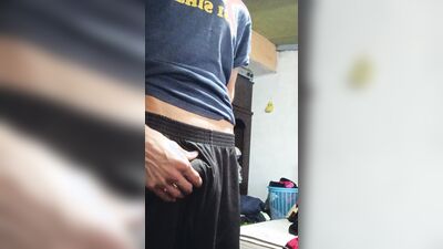 big cock, young man with a good cock giving him affection